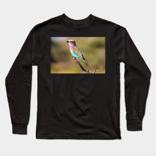 Lilac-breasted Roller, Botswana Long Sleeve T-Shirt